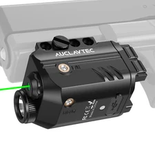 AUCLAYTEC Pistol Flashlight Laser Combo Tactical Light Laser Sight Beam