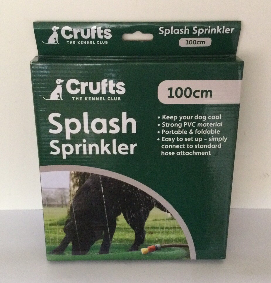 Crufts Pet Splash Sprinkler Pad Outdoor Water Activity The Kennel Club