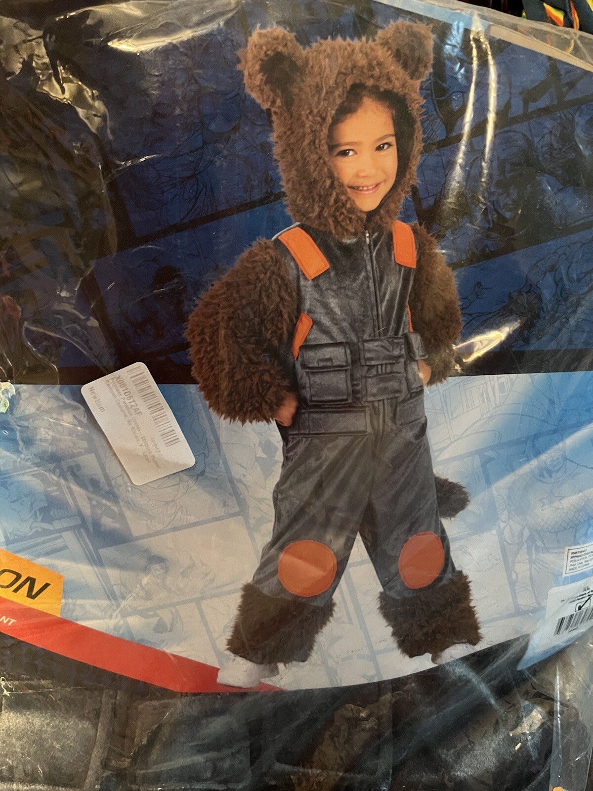 Kid Crew Raccon Rocket Raccoon Costume For Kids