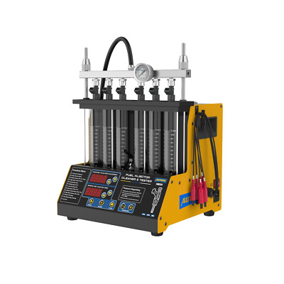 AUTOOL CT200 Ultrasonic Fuel Injector Cleaner Tester Nozzle Flushing 6-Cylinders