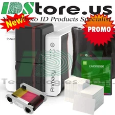 Evolis Primacy 2 Dual Side Expert Mag ISO Complete ID Card Printer Kit