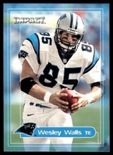 2000 Impact Wesley Walls Carolina Panthers #97