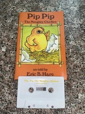 VTG 1989 Pip Pip Tge Naughty Chicken Cassette And Book Made In USA!  # 17