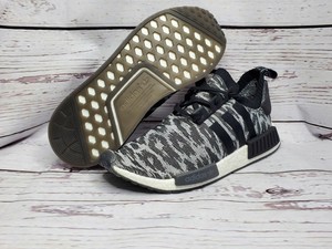 black glitch nmd
