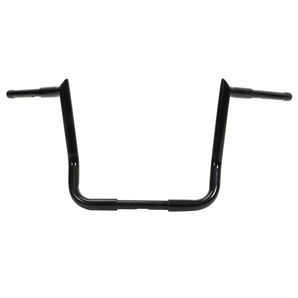 Black 14" For Harley Street Electra Glide Meathook Bars Handlebar Foto 3 de 4