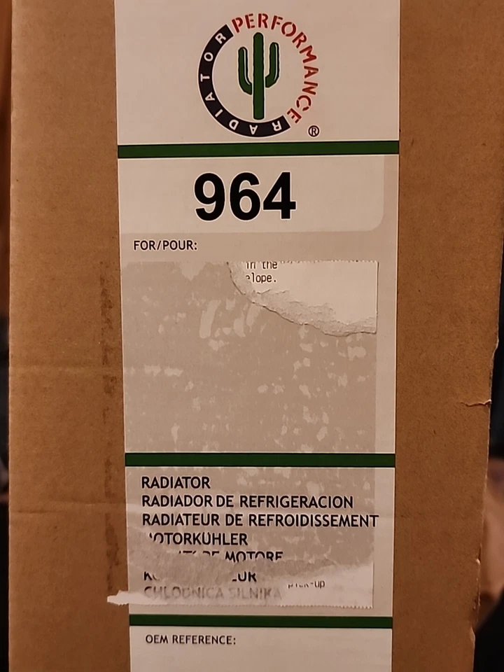 Nuevo radiador con enfriador de transmisión automática Hyundai Accent Veloster Kia Rio 2012-2016 1,6 l Foto 2 de 3