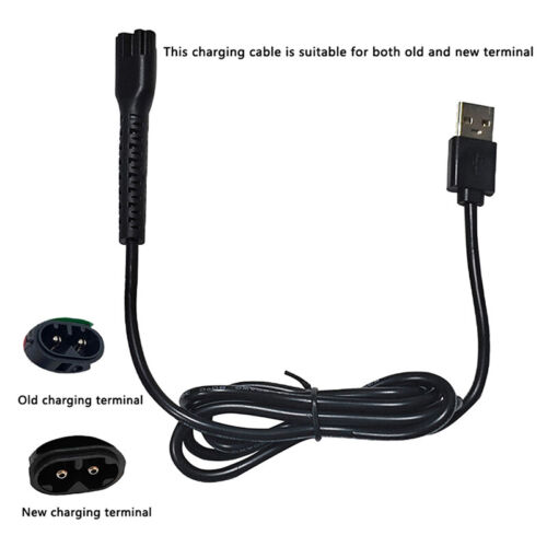 8148/8591/8504 Electric Hair Clippers Power Supply USB Charging Cable Line Bl wi - Picture 2 of 8