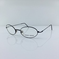 New Vintage Giorgio Armani 1020 Eyeglasses GA 1020 C. 706 Matte Black 49mm Italy