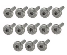 OEM ZF Set of 13 Automatic Transmission Oil Pan Bolts for BMW Land Rover