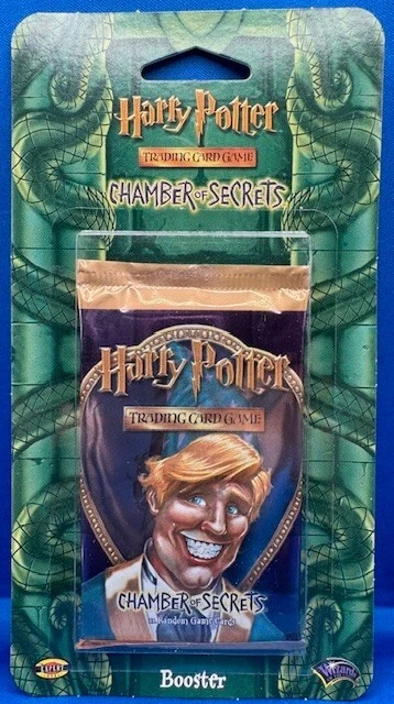 Harry Potter Chamber of Secrets Booster Blister Pack Set of 3 Artworks SEALED - Image 4 of 4