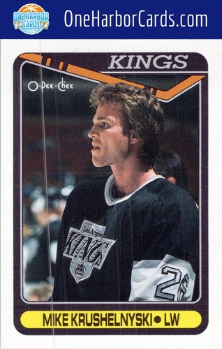 1990 O-Pee-Chee Mike Krushelnyski #167 card