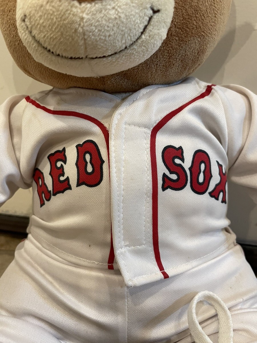Build A Bear Workshop Boston Red Sox Full Uniform Bear Plush Brown