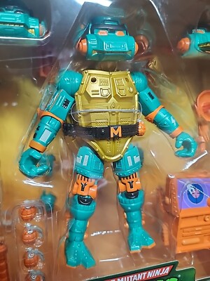 Figurine TMNT Tortues Ninja – Super7 Ultimates – Warrior Metalhead Michelangelo