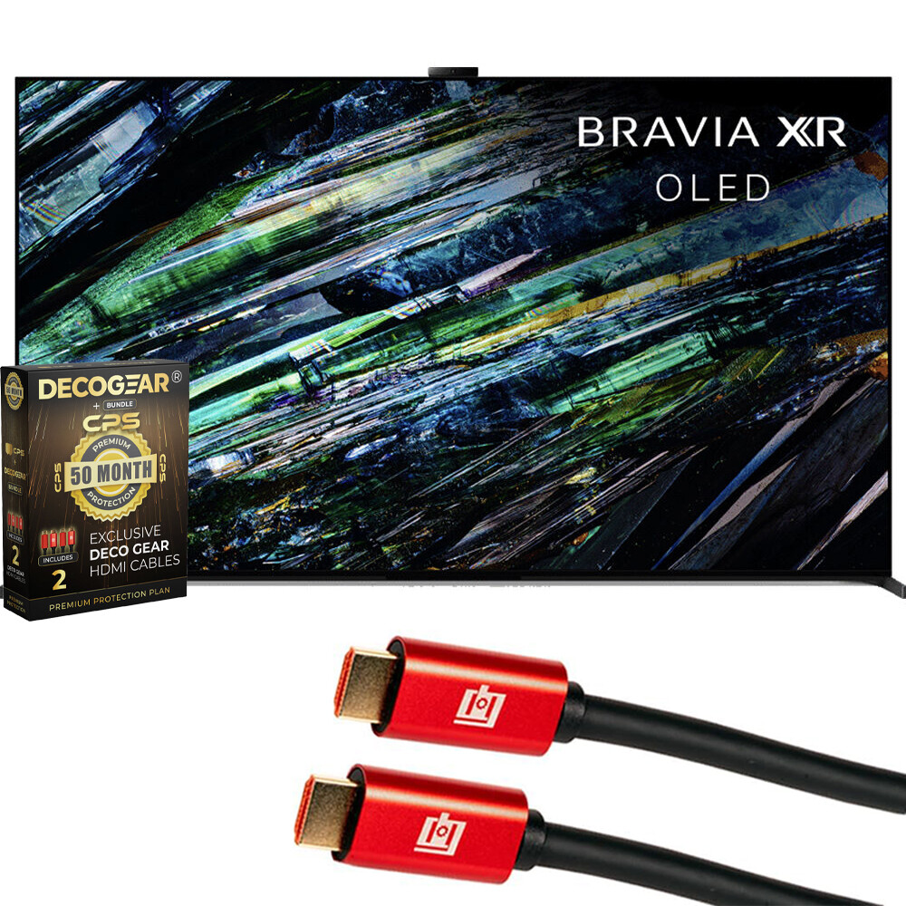 Sony BRAVIA XR A95L 77-дюймовый QD-OLED 4K HDR Smart TV 2023 + защита на 50 месяцев 