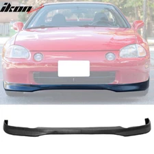 Fits 93-97 Honda Civic Del Sol Type R Unpainted Front Bumper Lip Spoiler - PU