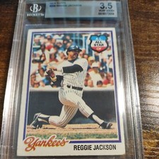 1978 Topps - #200 Reggie Jackson  New York Yankees HoF  (3.5) Very Good +