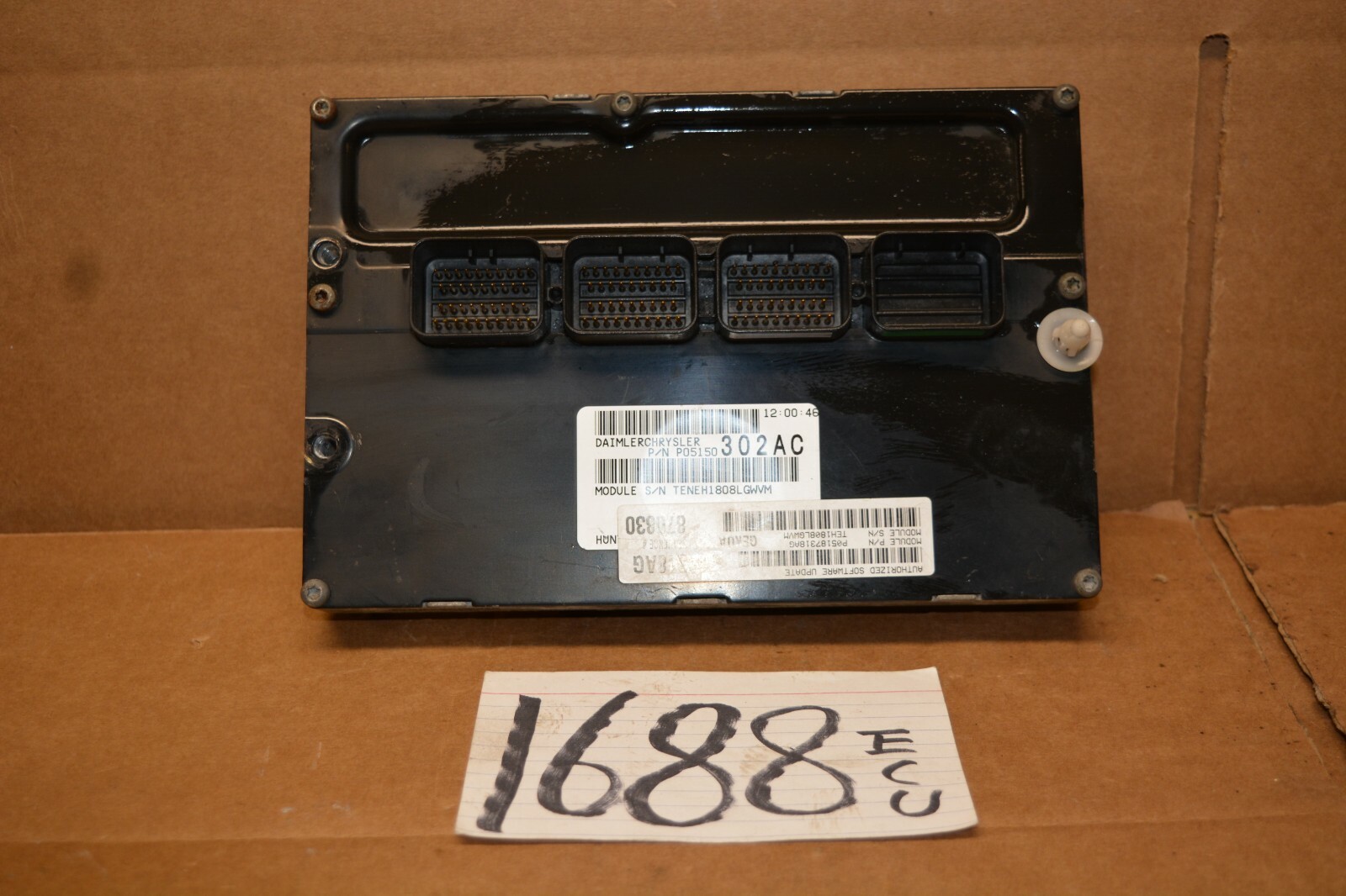 2008 Jeep Commander 3.7 #1688 Engine Computer ECM ECU  P05187318AG