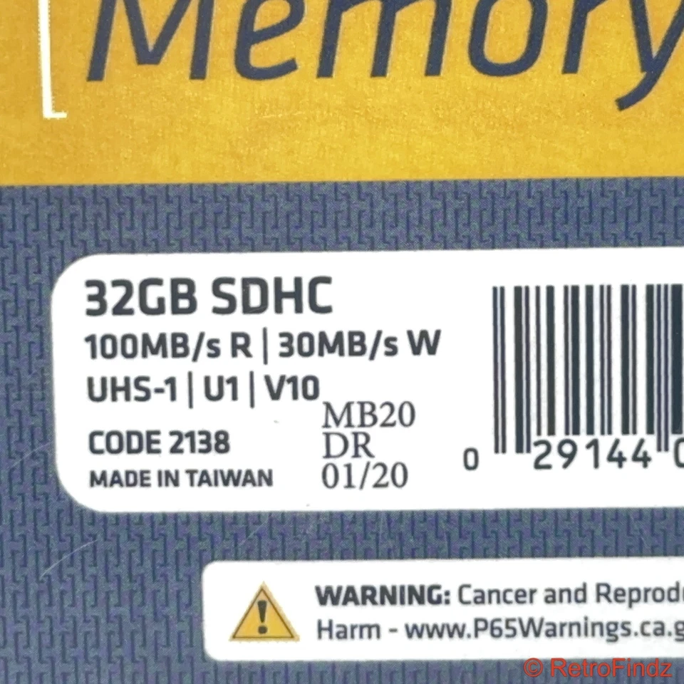 ProMaster SDHC 32GB Performace 2.0 SD Memory Card - New/Sealed - Image 4 of 4