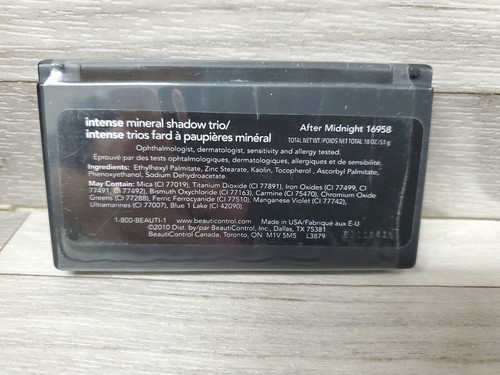 Beauticontrol Mineral Shadow Trio AFTER MIDNIGHT (16958) New and Sealed - Picture 2 of 2