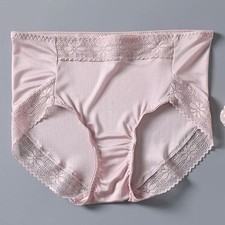 Silk Underwear For Women Briefs Thin Silk Lady Panties Super Silky