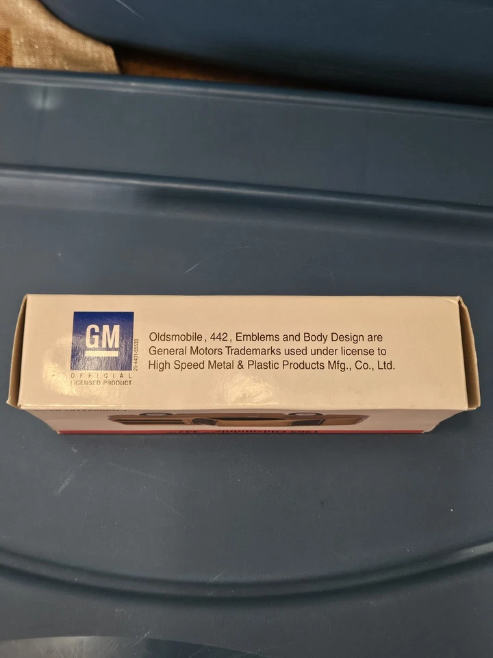 Oldsmobile 442 1969 nuevo/en caja 01 lectores digest alta velocidad 1:64 excelente estado Foto 3 de 4