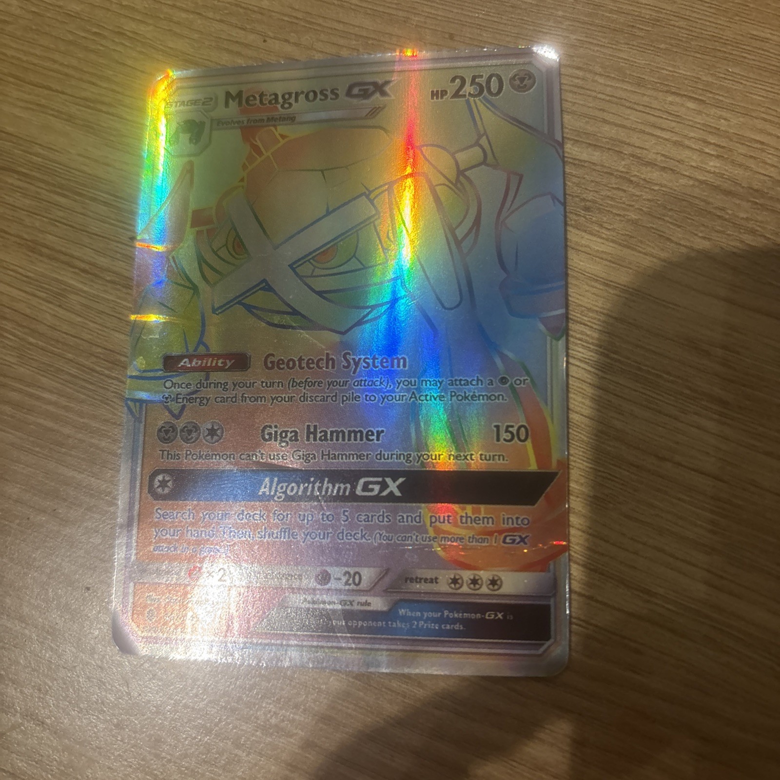 The Pokémon Company Metagross GX 157/145 Secret Rare Full Art Holo