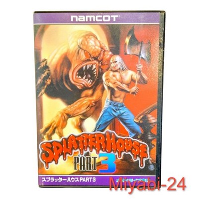 Splatterhouse Part 3 Mega Drive/Genesis Game No Manual Japan Authentic