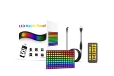 App Control Led Matrix Panel Flexible Light Pixel Smart Display Diy Programmable