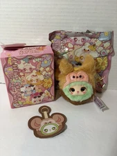 Liila's Garden Tea Party Mini Pendant Plush Keychain Confirmed Box Kiwi Monkey