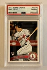 New Listing2011 Topps Update Series Mike Trout #US175 Rookie RC PSA 10