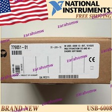 Brand New USB-6008 National Instruments USB 6008 NI US Stock Same Day Free Ship