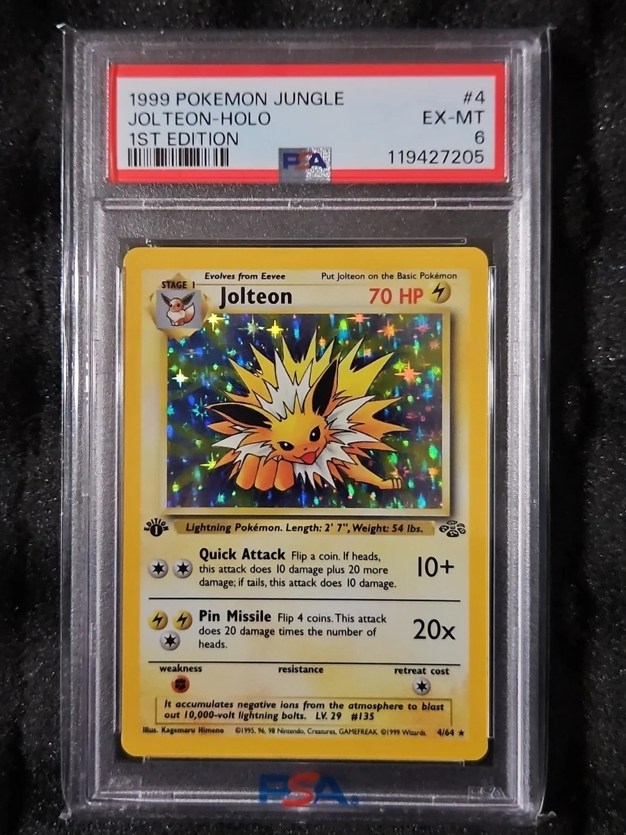 Jolteon Pokémon TCG Professional Sports Authenticator (PSA