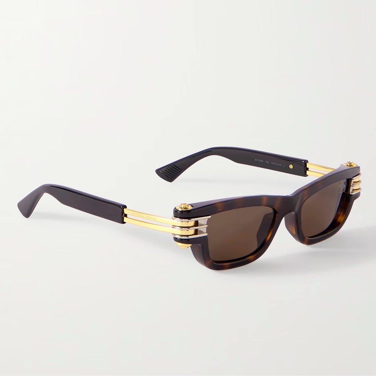 Bottega Veneta BV1308S Sunglasses – Havana / Brown – Authentic – Made in Japan