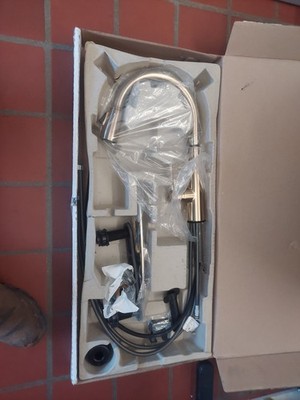 Delta Essa Pull-Down Kitchen Faucet - Champagne Bronze