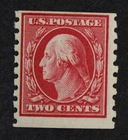 CKStamps: US Stamps Collection Scott#393 2c Washington Mint LH OG 24 3/4mm