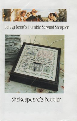 Jenny Bean's Humble Servant Sampler by Shakespeare's Peddler crossstitch pattern