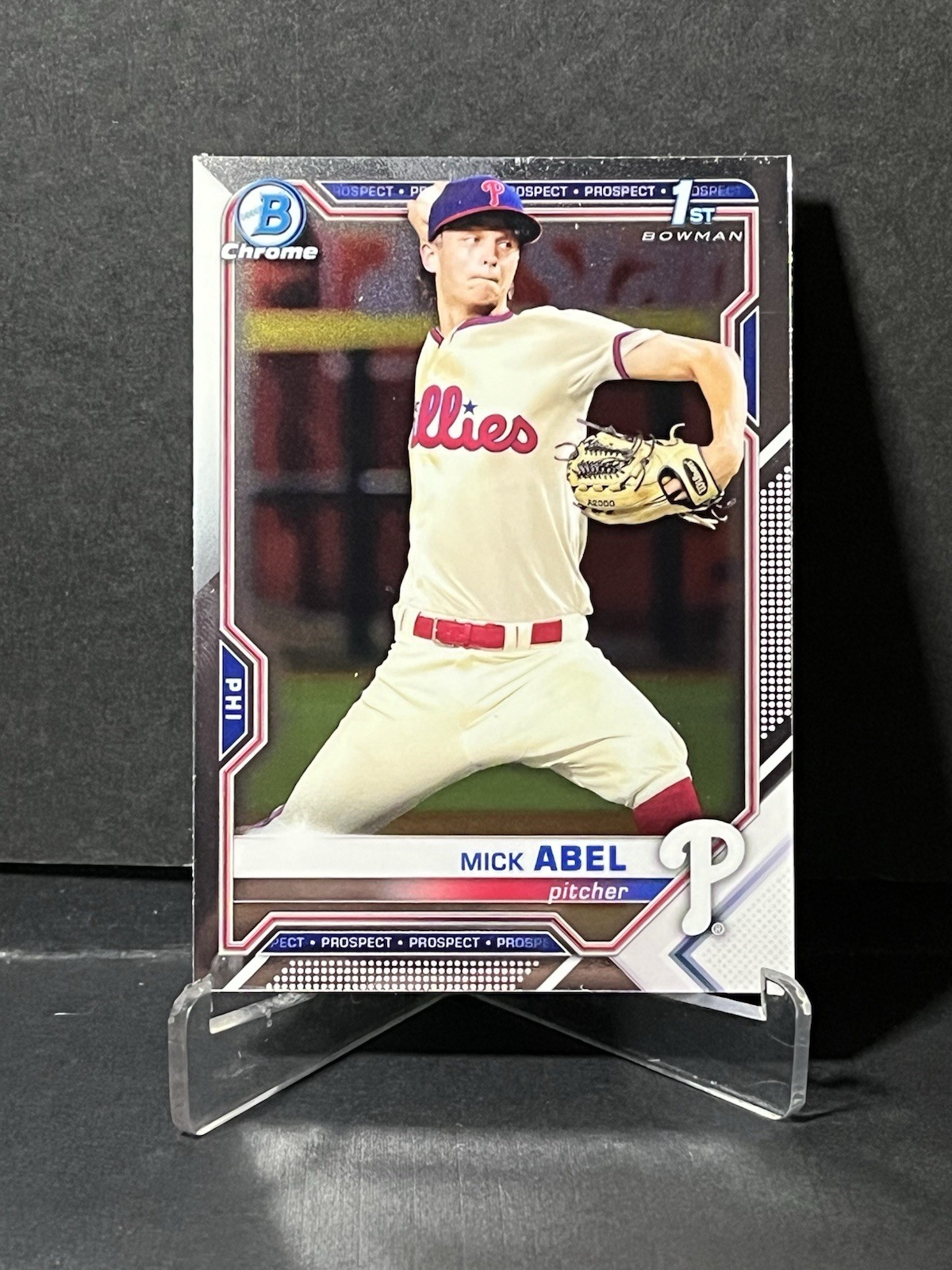 2021 Bowman - Chrome Mick Abel #BCP-42 (RC) Bowman 1st