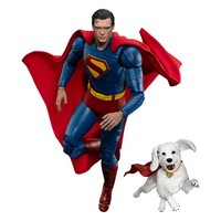 Superman (2025) Actionfigur Superman & Krypto 21 Cm - Beast Kingdom - (Sonstig