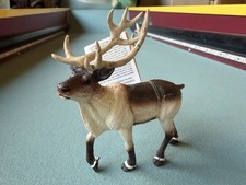 Safari Ltd Reindeer Figure North Pole Wildlife American Deer Elk Figurine 2004