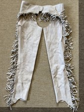 Equi Grip Suede Leather Tan Chaps Size Small- High Quality Excellent Condition