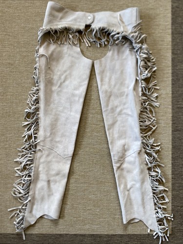 Equi Grip Suede Leather Tan Chaps Size Small- High Quality Excellent Condition