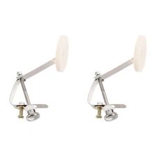 Set of 2 Drums Supplies Silent Practice Pad Dampening Damper Muffling