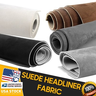 Multicolor Automotive Headliner Fabric w/ Foam Backing for Roof Liner Upholstery