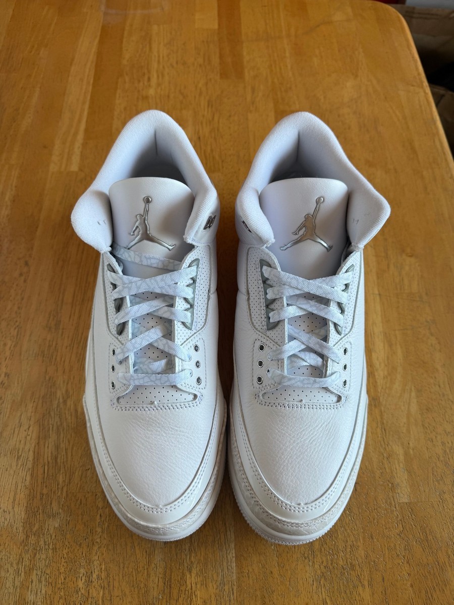 Size 9 - Air Jordan 3 Retro 2025 Pure Money for sale online | eBay