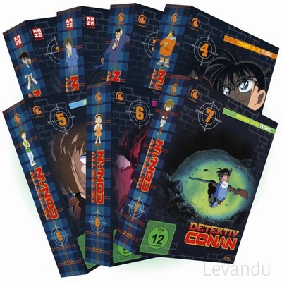 Blu-ray DETEKTIV CONAN - TV-SERIE - BOX 1-7 (Episoden 1-206) - 24 Disc's