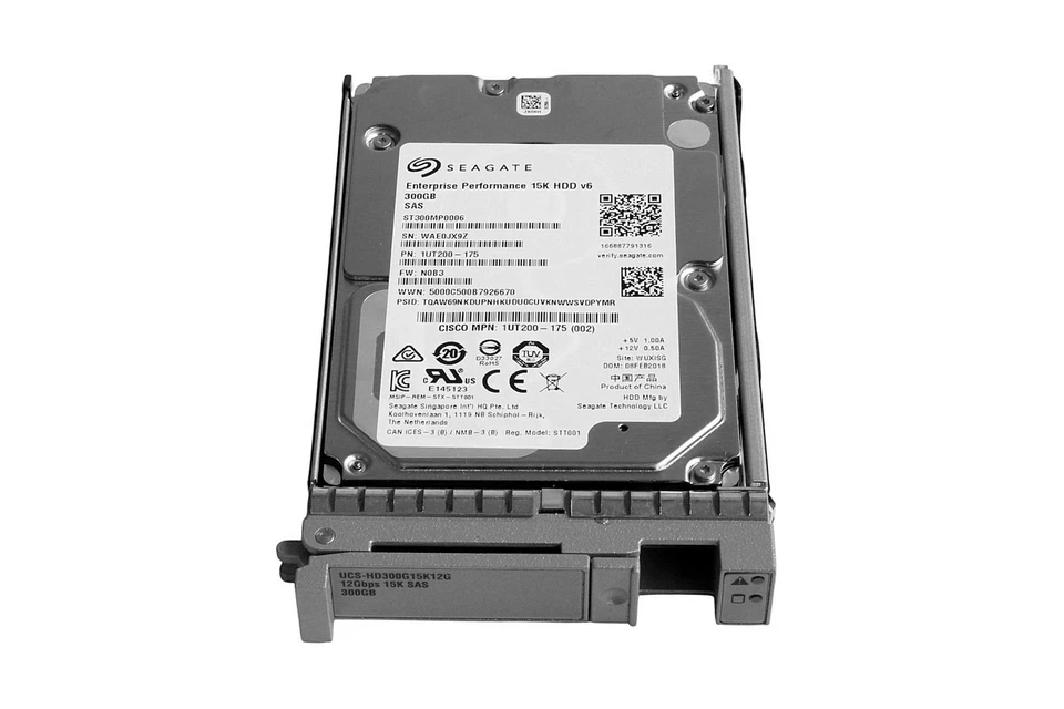 Cisco Seagate HDD 300GB Festplatte 2.5" 15K 12G SAS ST300MP0006 1UT200-175