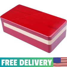 Impossible Puzzle Master Secret Opening Wooden Red Magic Box with Secret Drawer