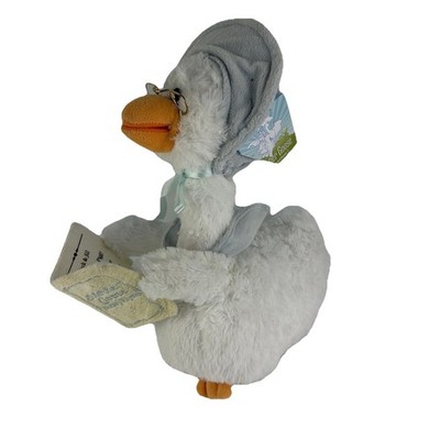 100% Working Cuddle Barn Mother Goose Animated Talking Plush Nursery Rhymes NWT
