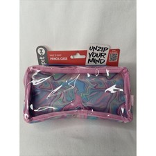 ZIPIT Half Half Pencil / Makeup Large Capacity Pouch, Case NWT