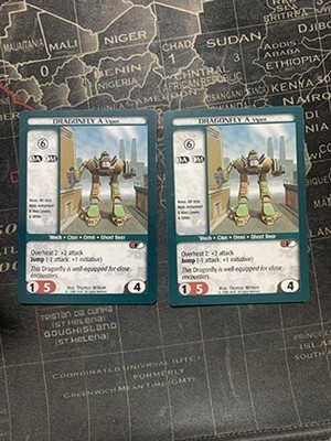 Dragonfly A (Viper) x2 - Unlimited - Battletech CCG